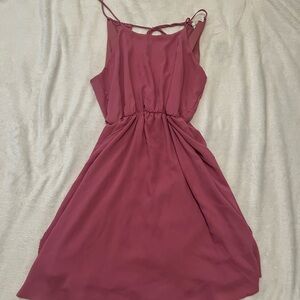 The Impeccable Pig Pink Halter Sundress